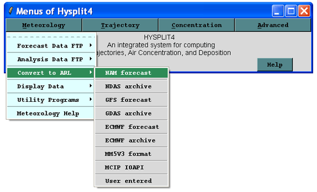 Convert to ARL format