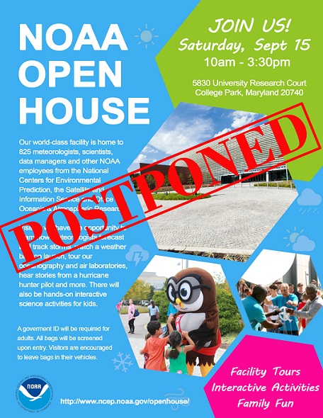 Flyer describing details of the open house