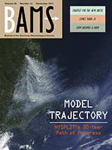 BAMS cover with headline "Model Trajectory"