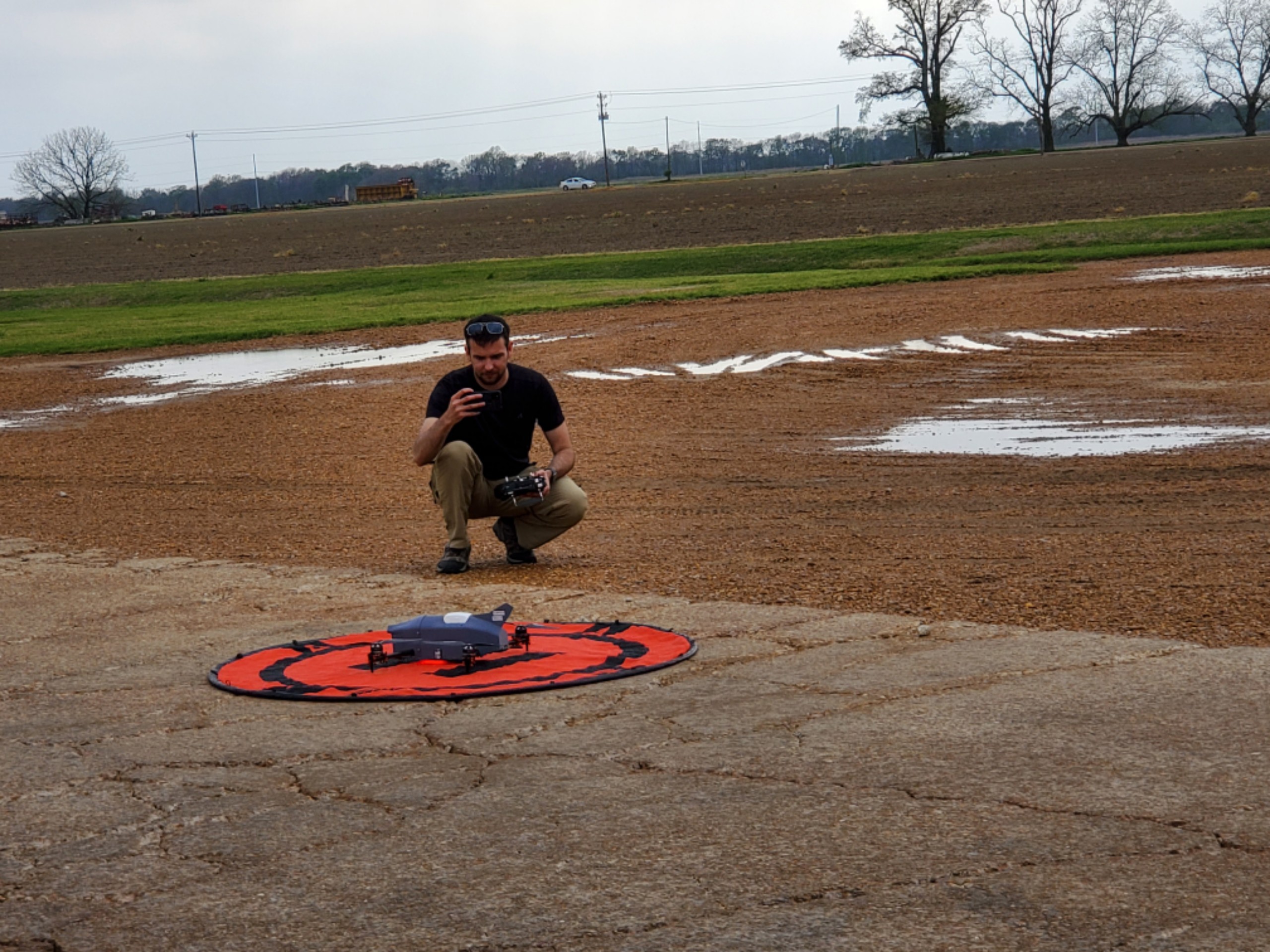 UAS landing zone.