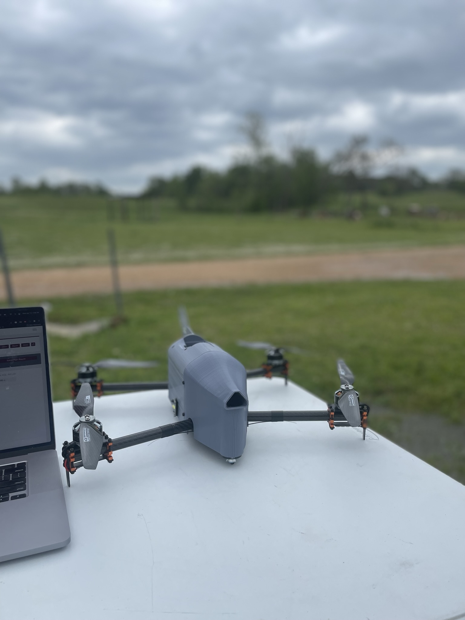 UAS Closeup. Closeup view of UAS
