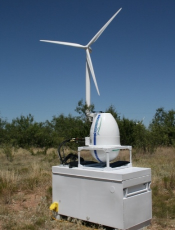 CTW's Vindicator® laser wind sensor, Photo Credit: NOAA